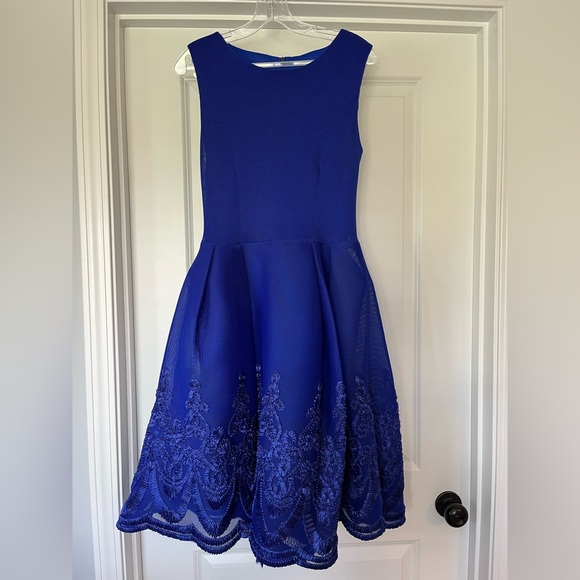 Issue New York Royal Blue Formal Dress